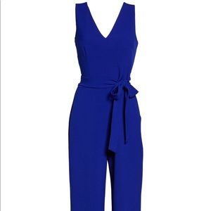 Tie Front Wide Leg Jumpsuit